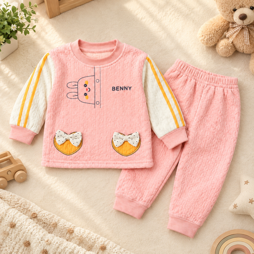 Baby girl pajama set