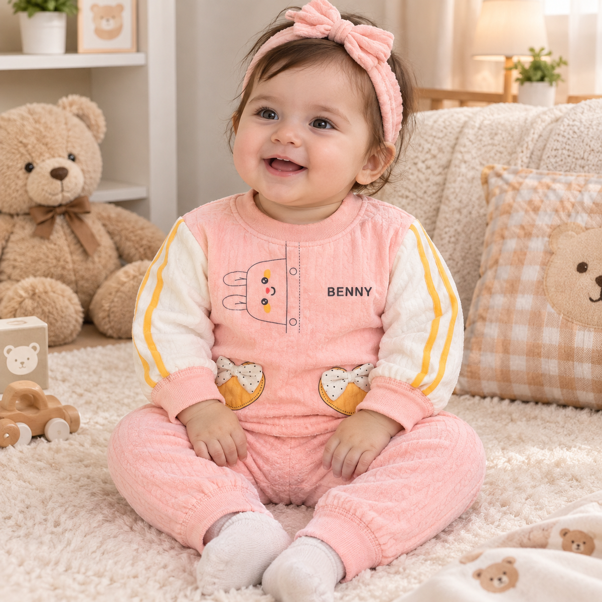 Baby girl pajama set