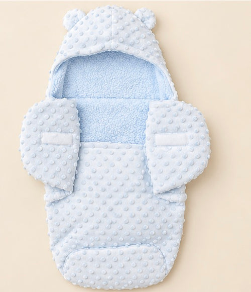 Baby Swaddle Minky Dot / Bubble Swaddle